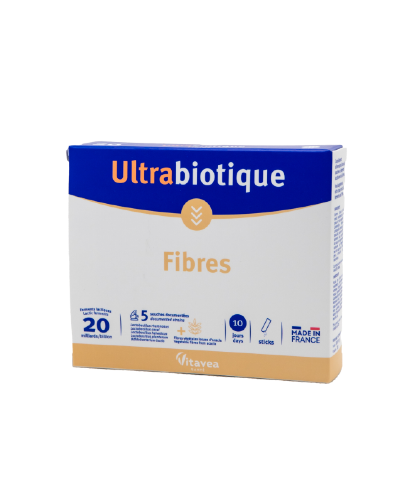 Vitavea Ultrabiotique Fibres gyvosios bakterijos su skaidulomis Fibregum®